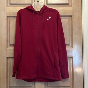 Men’s gym, shark zip up hoodie.